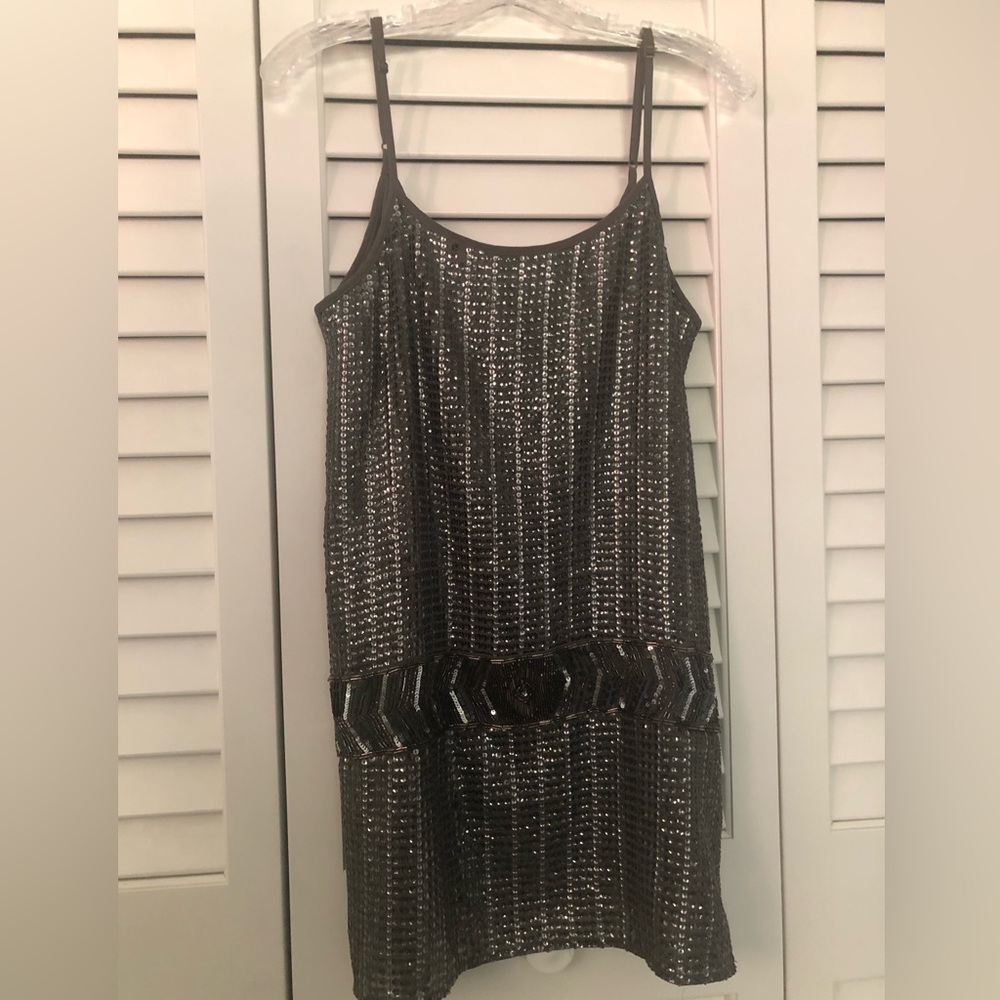 Forever 21 Sequins and Bead Mini Dress